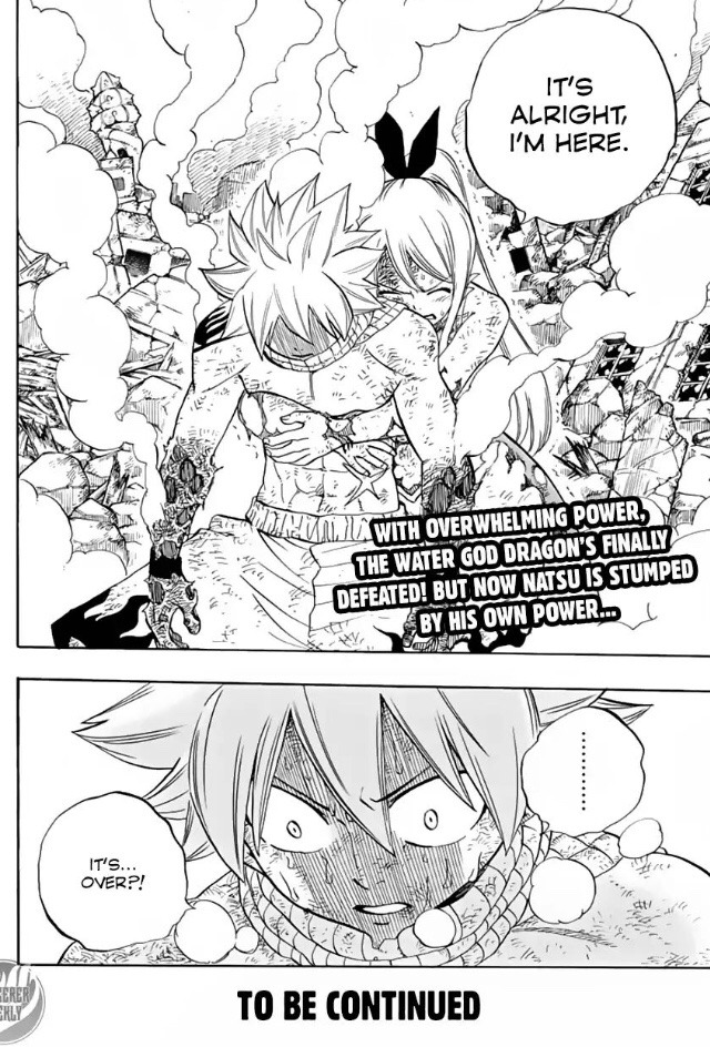 1ittlebirdie:  Has Natsu turned END again?I was just thinking. In this chapter Natsu