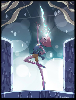 Here’s a spear-summoning Pearl commissioned