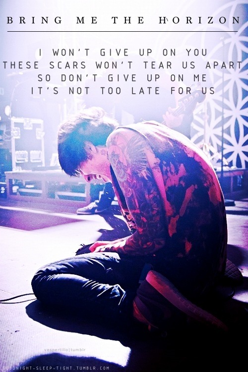 goodnight-sleep-tight:  Bring Me The Horizon // The Sadness Will Never End (not my