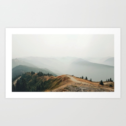 Hurricane Ridge in Olympic National Park. The sky was incredibly bleak because of the forest fires r