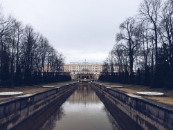 moscowavenue:  Canal to the sea - Peterhof