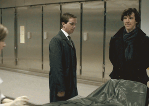 myunproductiveparadise:Sherlolly Appreciation Week, Day 6: Focus on Sherlocklooking at her      when