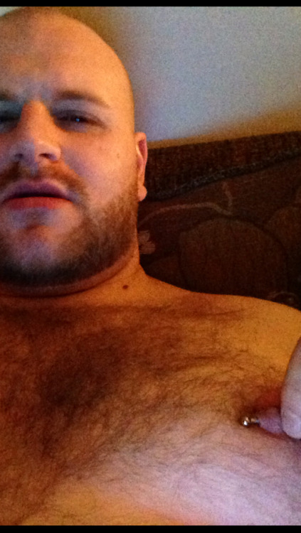 blond-built-bearded:  Both now stretched to 3.2mm 8 gauge. blond-built-bearded.tumblr.com 