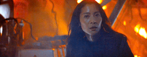 james&mdash;bond:Michelle Yeoh as Wai Lin in Tomorrow Never Dies (1997)