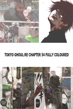 Tokyo Ghoul:RE Chapter 54 Fully Coloured!