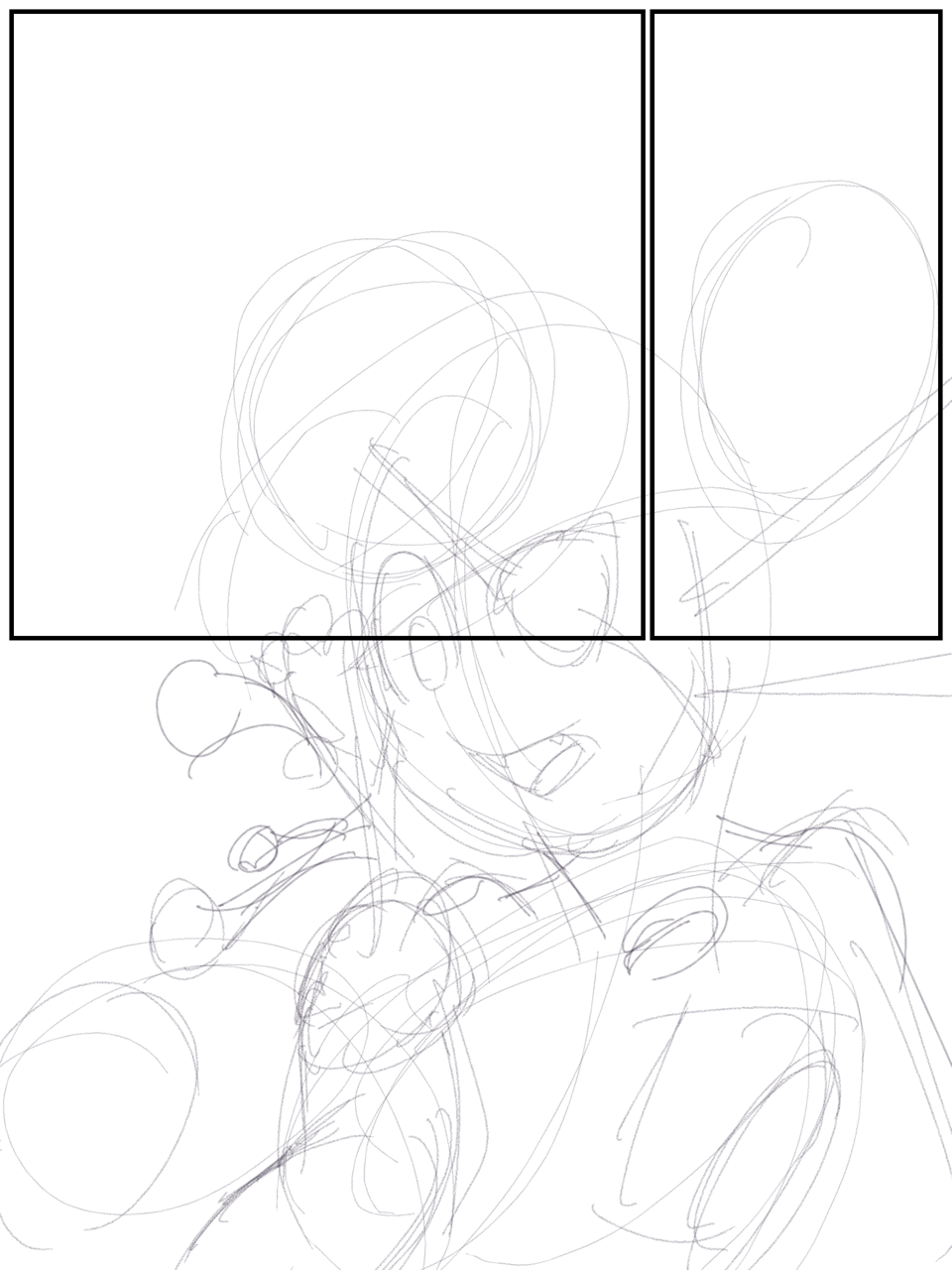 Undertail sketch comic for warm ups.