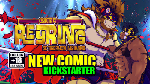 GET THE FULL COMIC FROM $5 USD!⏩⏩Enter the KICKSTARTER - VS REYRING!⏪⏪We have archived a NEW GOAL an