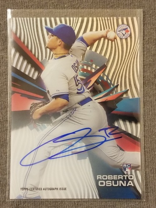 2015 Topps High Tek Roberto Osuna Autograph Rookie Card Price...