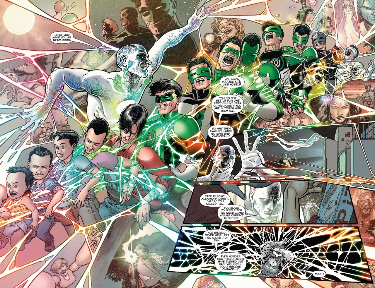 feastiality:  Kyle Rayner’s and Guy Gardner’s histories. I can’t believe all