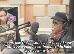 lacienegasmiled:  Wesley Snipes, who co-starred in the Bad video, speaking about