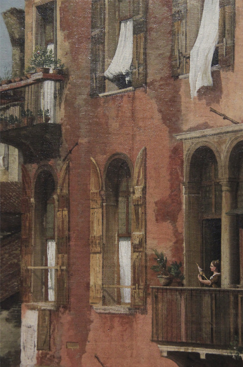 inividia:Campo S. Vidal and Santa Maria della Carita, c. 1728. Canaletto