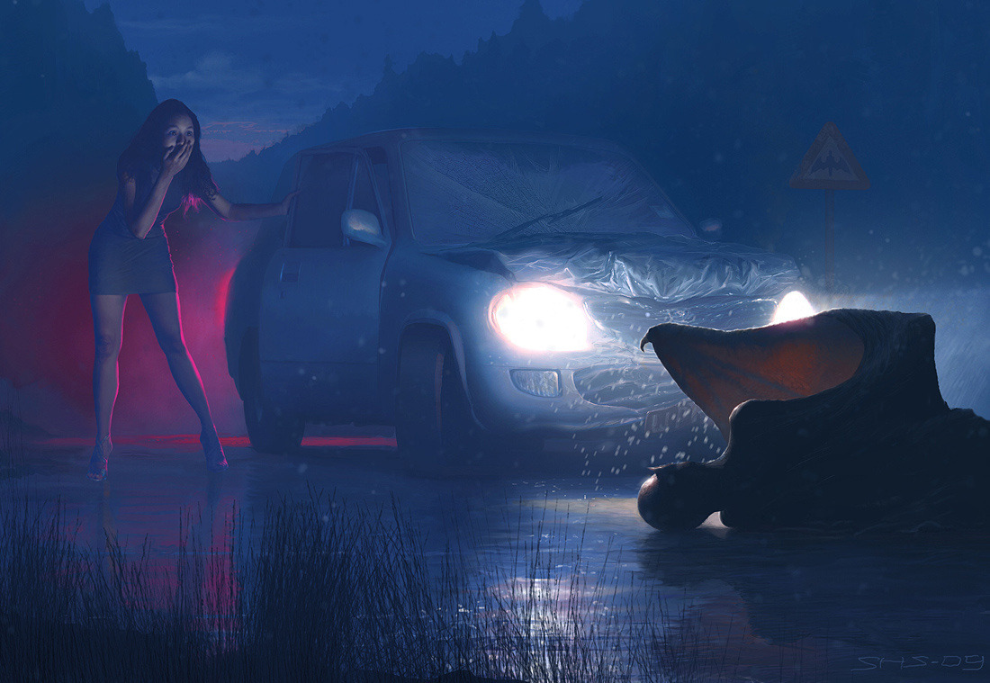 artforadults:  digital paintings by steven stahlberg more