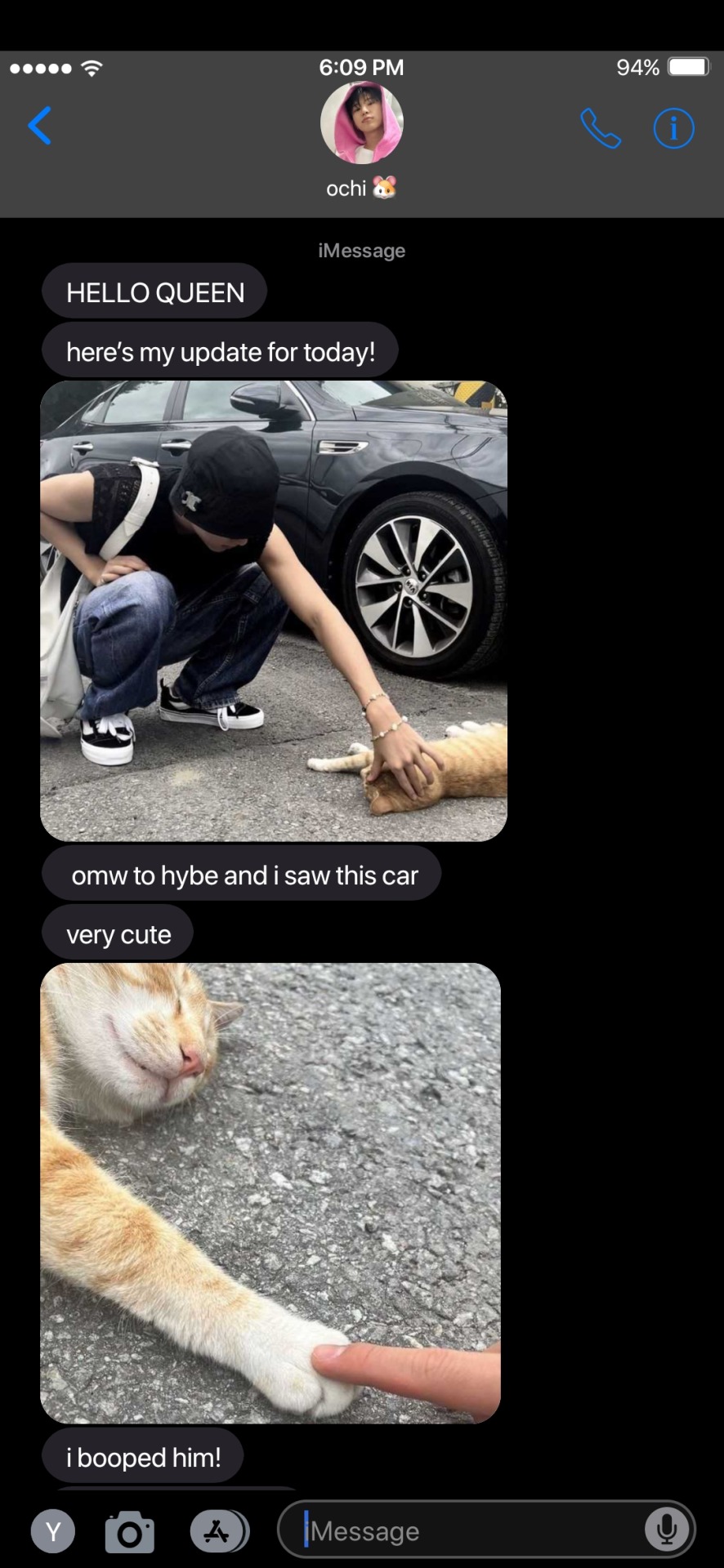 Bf Texts With Seventeen! Hyung Line