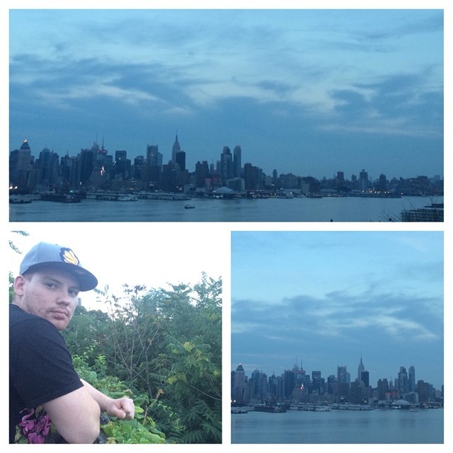 Chilling with the OG Hudson County kid @rebenganj #morbidterror #niggassince2010