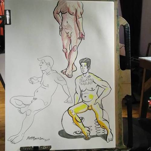 Figure drawing is super fun times.  #figuredrawing porn pictures