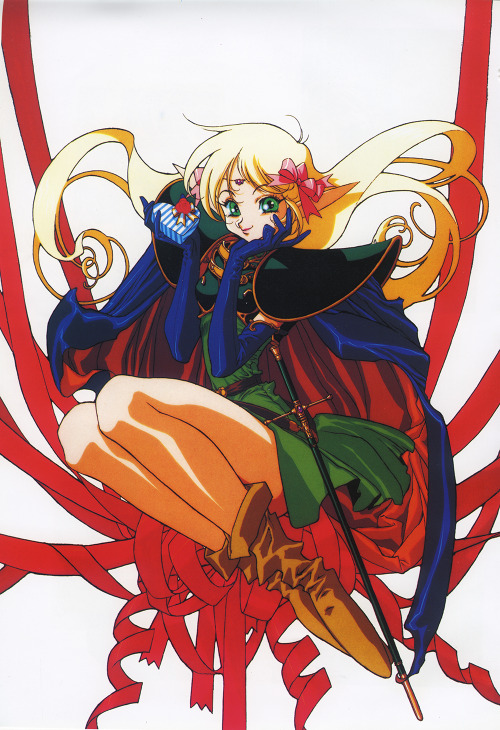 animenostalgia:Record of Lodoss War art by Nobuteru Yuki