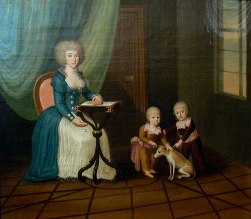 Countess Maria Christina Josepha von Königsegg-Aulendorf and her Children,1790