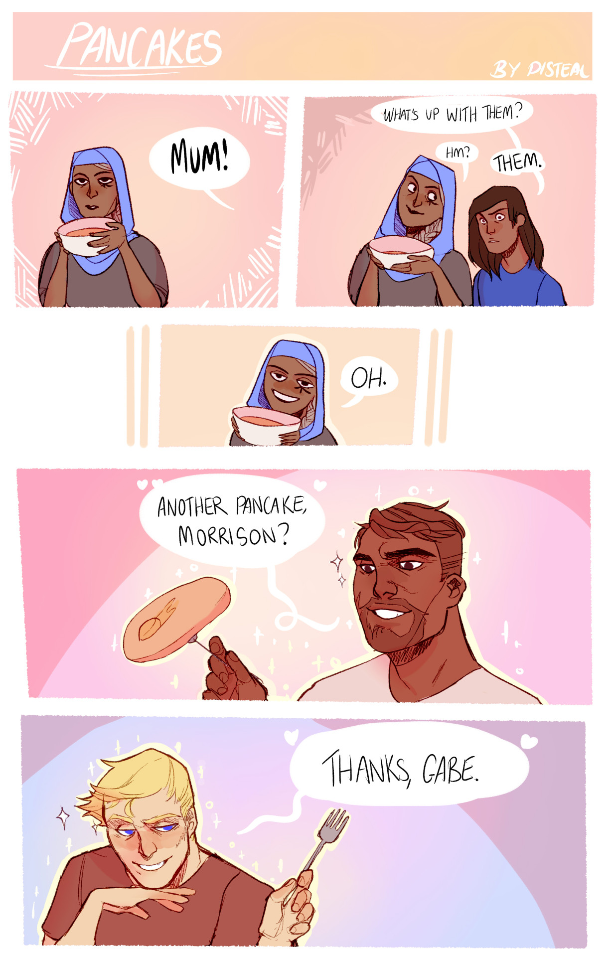 disteal:  Like mother like daughterPeople wanted to know how r76 fit into the AU,