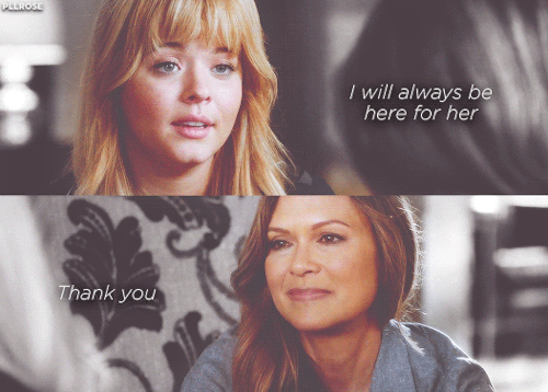 pllrose:I will always be here for her.