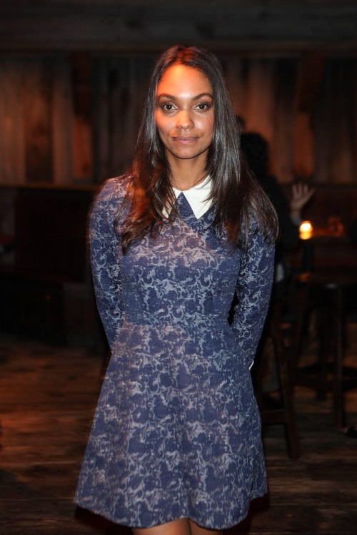 shollowsource: Tom Mison, Lyndie Greenwood and Orlando Jones at the Sleepy Hollow NYC Tastemaker eve