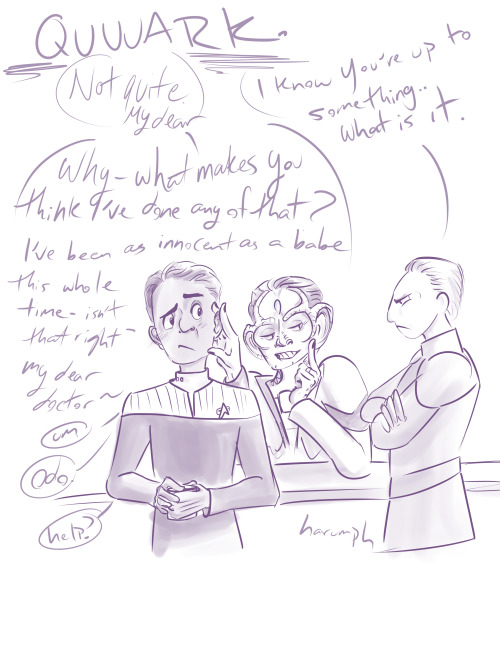 theladyemdraws:So perhaps agatharights brought up the idea of a Tuvix episode for ds9 because combin