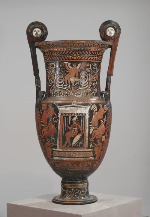 Greek funerary krater by Baltimore Painter “Baltimore painter” was an Apulian vase painter who worke