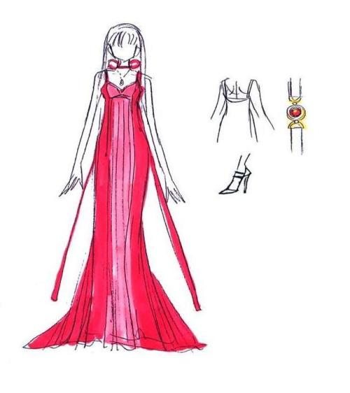 silvermoon424: Materials Collection designs for the Sailor Princesses