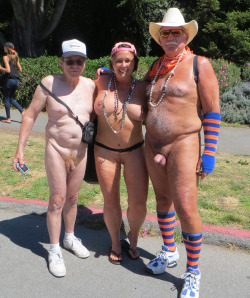 Naked in Public.Â  Public Nudity in San