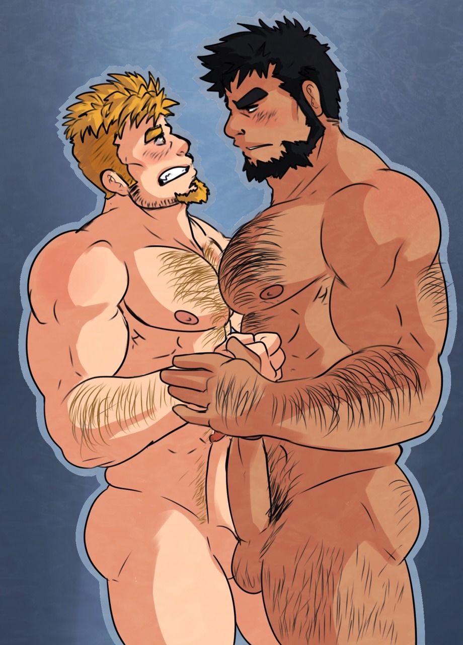 bara-detectives:  thewildwolfy finished the commission of John and Mick, my two OCs.