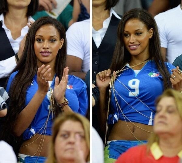 dekutree:   labelsandlogos:  I’m really tryna steal Balotelli’s girl tho  same