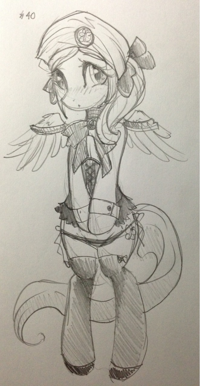 I got idea of her dress while researching Japanese Dojins and I really like it! Very