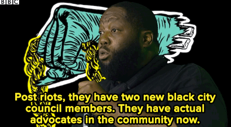 micdotcom: Run the Jewels drop some major truth a year after Ferguson “Riots work.” At least, that’s according to Run the Jewels. In a video exclusive to the BBC, Killer Mike discussed how the events that unfolded on the streets of Ferguson last