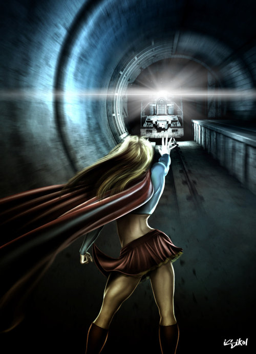 thegoddamnblogman:  Thank god her legs are muscular. Supergirl - Underground Terror // Isidore Koliavras | deviantART Want more? - Disagreement in the House of El | Shooting Star More from Artist | More Supergirl 