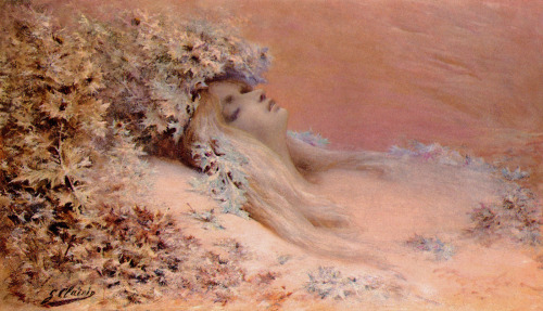 Georges Clairin - Ophelia in the Thistles Georges Clairin - Buste De Femme De ProfilPortrait of Sar