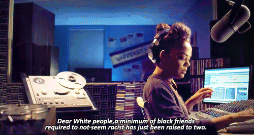 fckyeahtimmy:  Dear White People (2014) dir. Justin Simien  