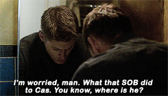 novaks:  Dean worrying about Cas. (Cas’ version)