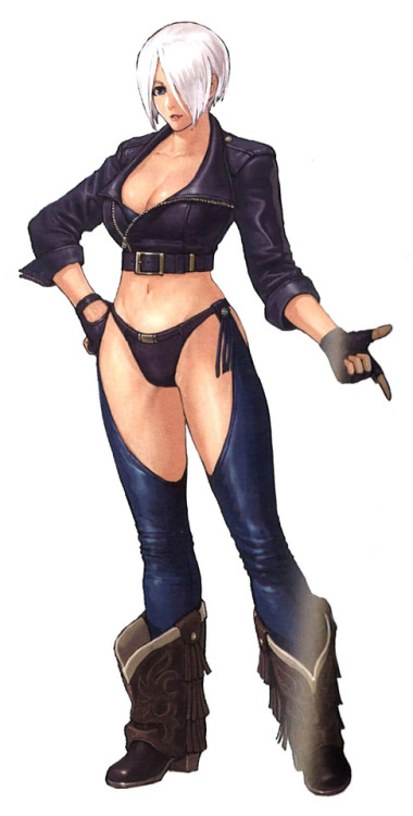 punch-girl-oftheday:Punch Girl of the Day - Angel (King of Fighters)