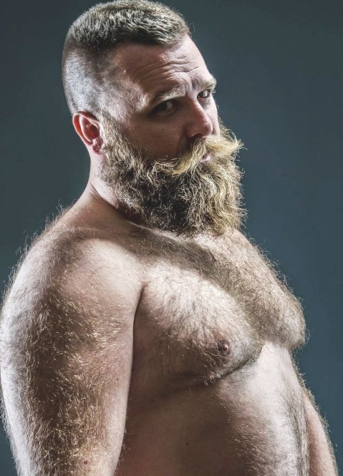 olderhairybear: More beefy hairy handsome mature BEARs here =&gt;