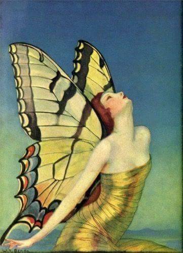 fuckyeahmodernflapper:A flapping flapper (W.T Benda, 1923)
