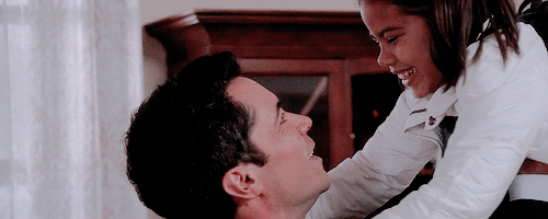 dunnetwins:- Daddy!- Hey, Zara, what’re you doing here? Nobody told me!