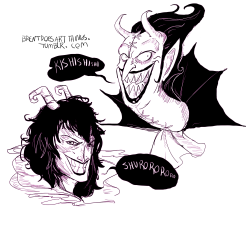 brentdoesartthings:  Doodles for the “Laughter” prompt! I drew some of the more distinct laughs plus 2 of my favorite comedic scenes. It’s still the 3rd where I am but WHATEVER 