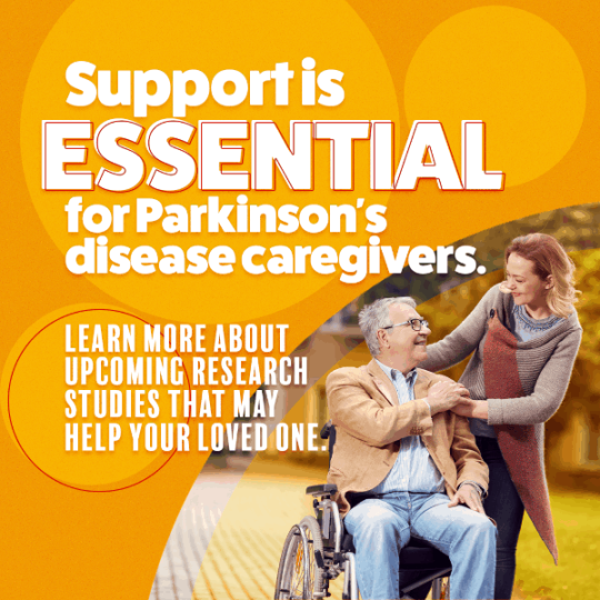 Support is essential for Parkinson's Disease caregivers. 