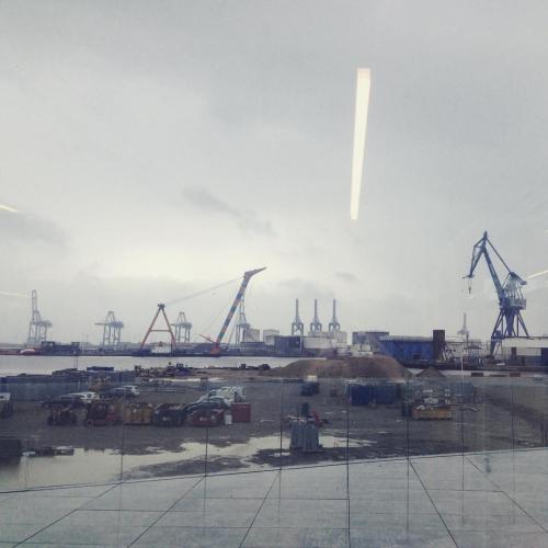 VieW // new office // new building #harbour #havn #aarhus #new #veromoda #building #view #from #show