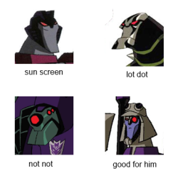 Insert-Silly-Transformers-Pun:  Some Tfa Decepticons According To Youtube Transcribed