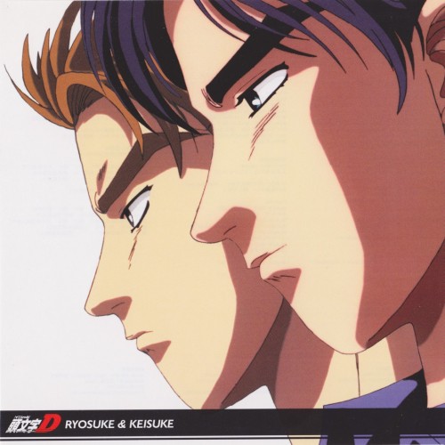 I was looking at the initial D super Eurobeat albums and the artwork uses the anime cels and even HD