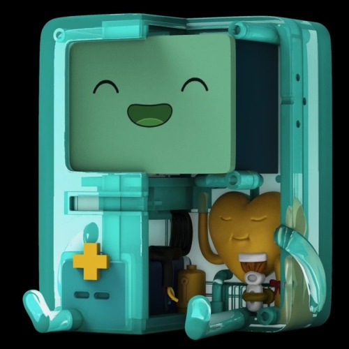 froqgy:capsulemachine:BMO (Clear) Adventure Time XXRAY Plus (Jason Freeny) @nb-marceline
