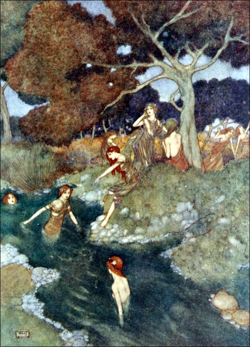 saveflowers1:Art by Edmund Dulac (1915) from SHAKESPEARE’S COMEDY OF ‘THE TEMPEST’.Source:  http://a