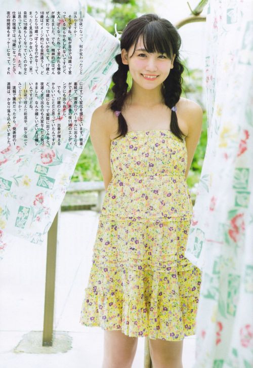 letsgomadoka:    AKB48 Mako Kojima “Kojimako 18sai no Chizu” on Bomb Magazine  