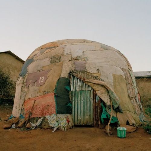poetryconcrete:Somalian dwellings. Photo by Olaf Unverzart.