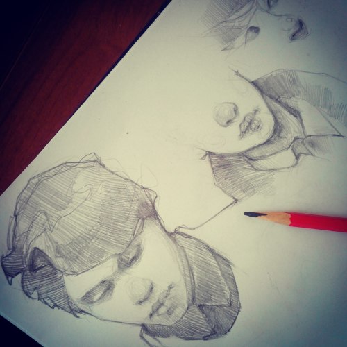 I came back &hellip; but brought only sketches, sorry &rsquo;^&lsquo;